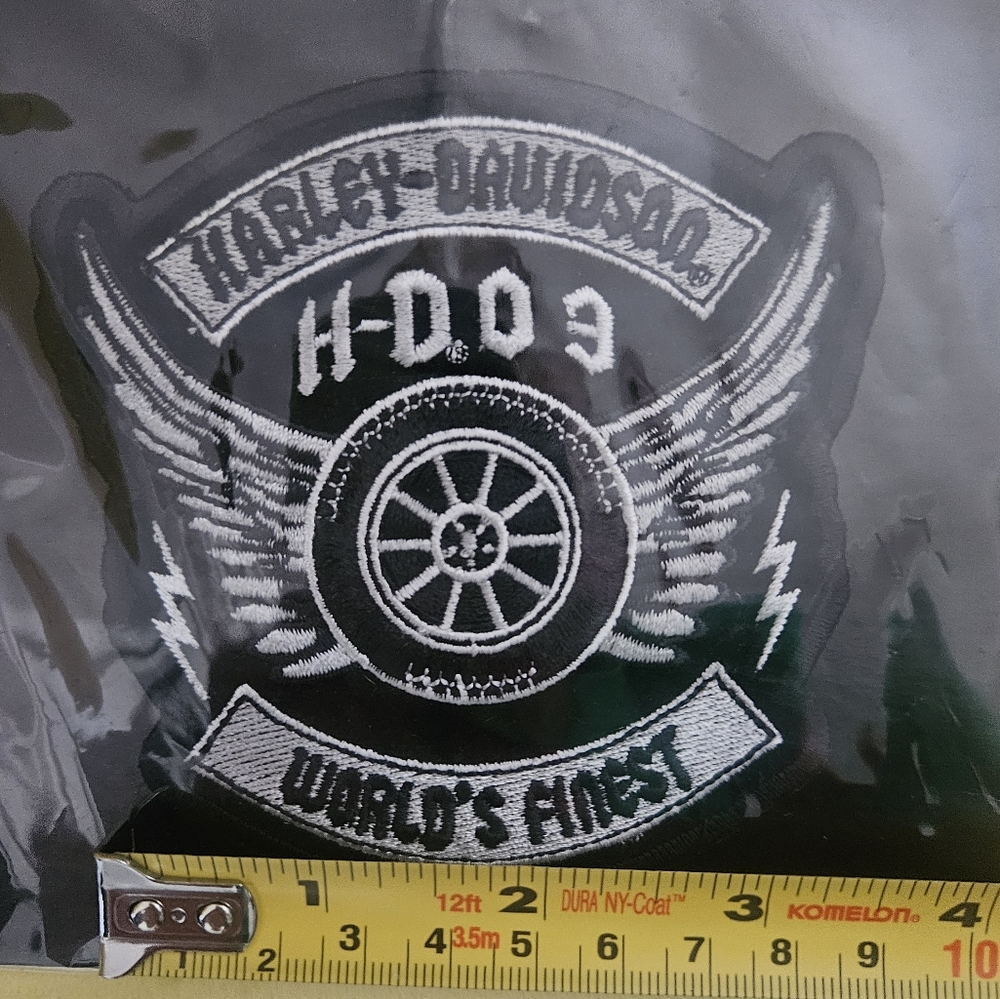 Harley Davidson Patch w/ HD03 in commemoration of the 100th Anni (1903-2003) NWT - Picture 3 of 4